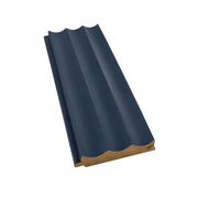 MDF Wandpaneel Royal Marineblau Lamellenoptik 16 x 115 mm 280 cm 1