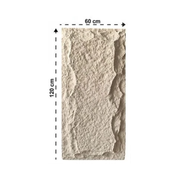 Rock Wandpaneel Sandstone Sandsteinoptik 60 x 120 cm 6 cm 1