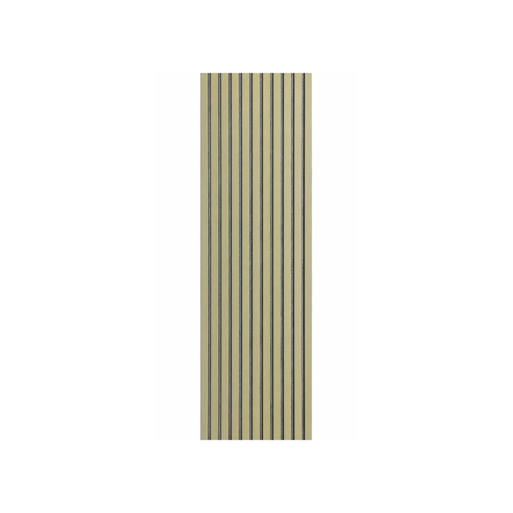 Premium Akustikpaneel Olive – Grauer Filz | 270 × 60