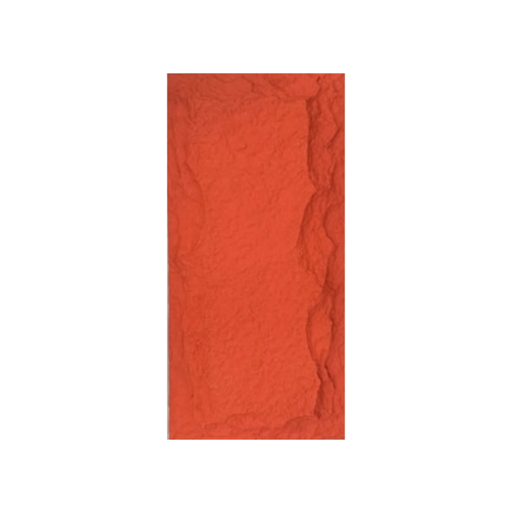Rock Wandpaneel Rot Steinoptik 60 x 120 cm 6 cm 1