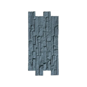 Rock Wandpaneel Schieferoptik 60 x 120 cm 6 cm 1
