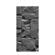 Rock Wandpaneel Mauersteinoptik Anthrazit 60 x 120 cm 4 cm 1