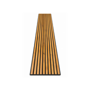 Natura Oak PVC acoustic slat panels – 2700 × 600 mm