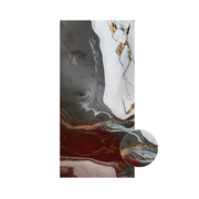 PVC-Wandpaneel - Schattengrau Gold - Marmoroptik - 122 × 260 cm - 1021 1