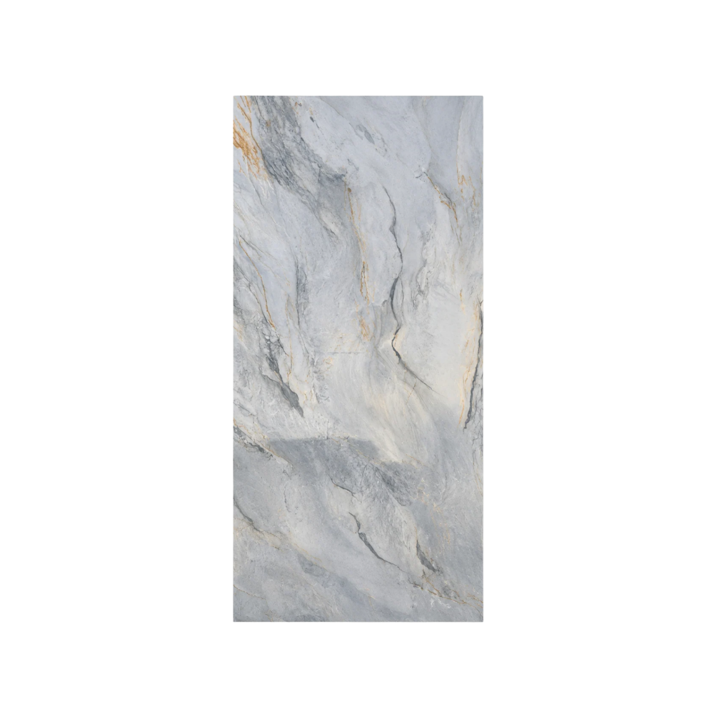 PVC-Wandpaneel - Calacatta Grau Gold - Marmoroptik - 122 × 260 cm - 1039 1