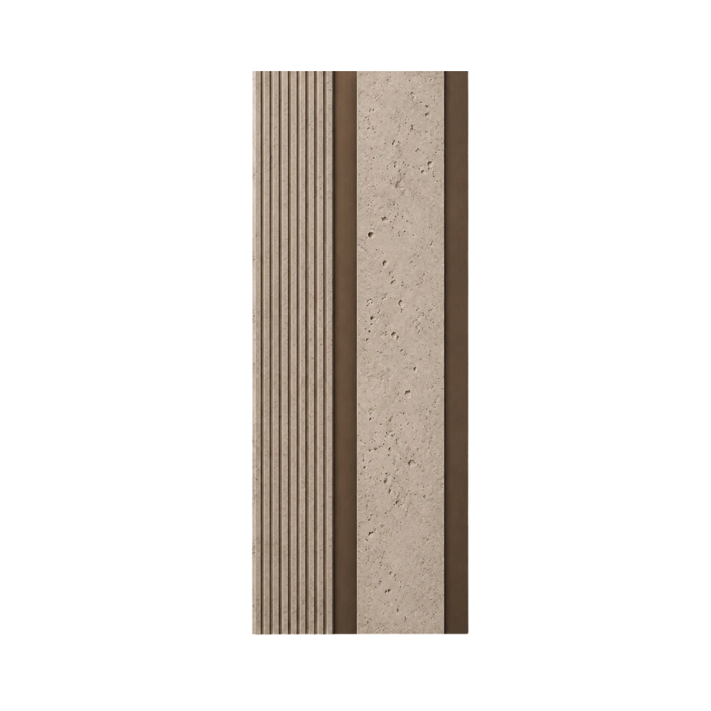 PS Wandpaneel Dunkelgraphit Linienoptik 275 cm x 12 cm - AM1302-9 1