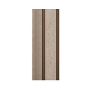 PS Wandpaneel Dunkelgraphit Linienoptik 275 cm x 12 cm - AM1302-9 1