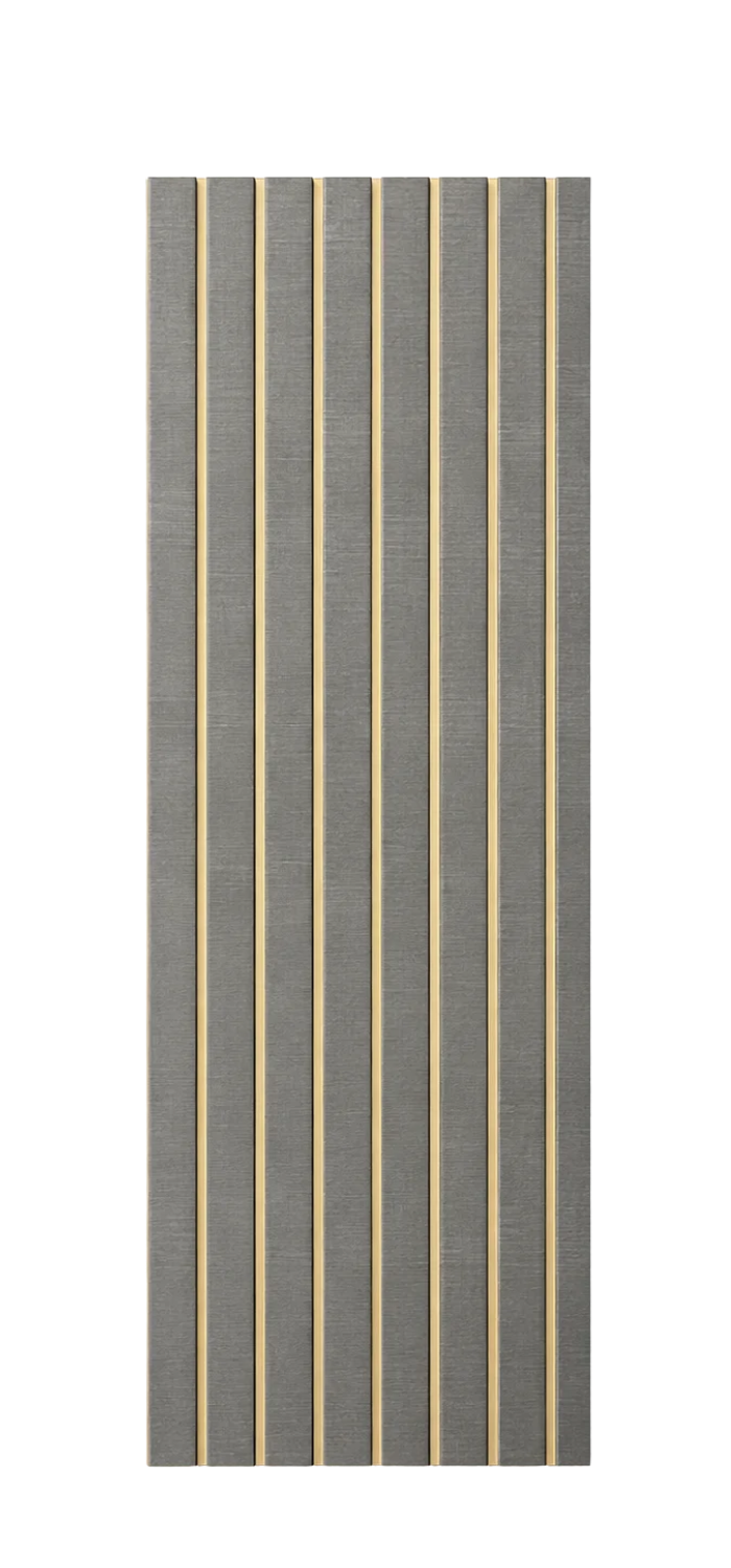 PS Wandpaneel Weiße Linienoptik 275 cm x 11,8 cm - AM1181-14