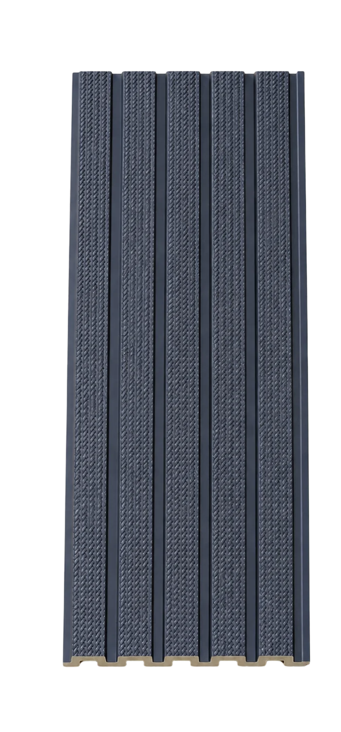 PS Wandpaneel Blaugrau Linienoptik 275 cm x 12 cm - AM1315-90