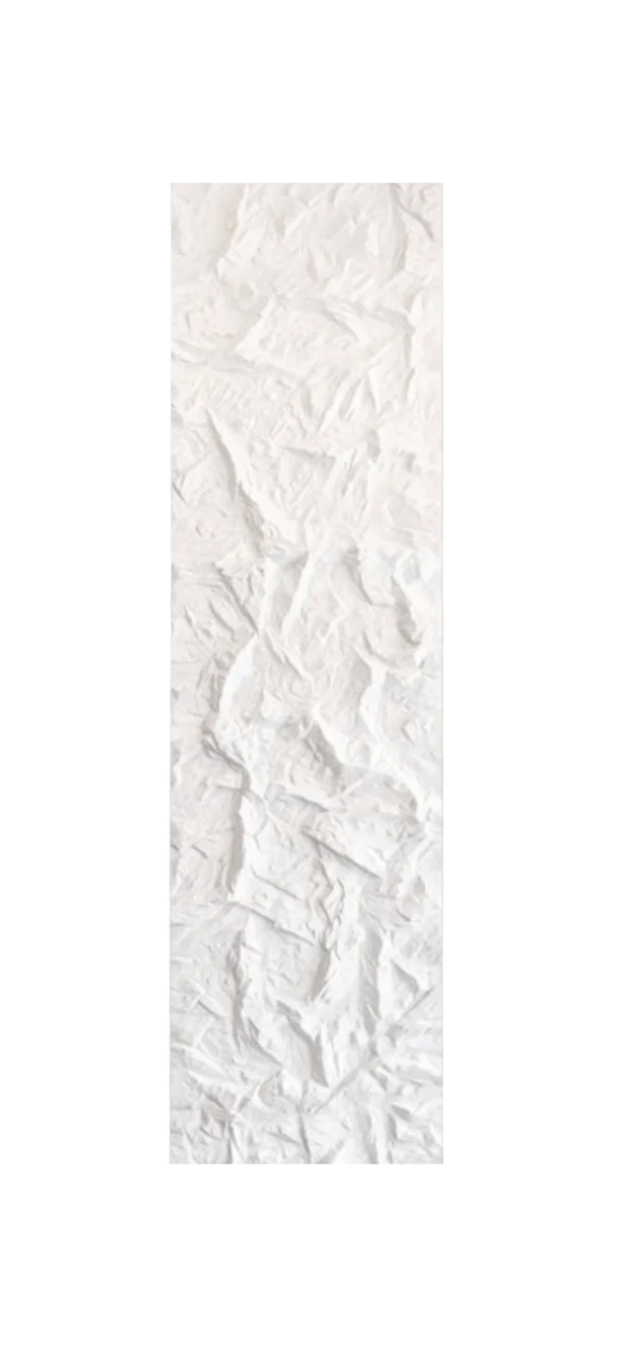 Rock Wandpaneel Lithos Weiß Steinoptik 60 x 290 cm 3 cm