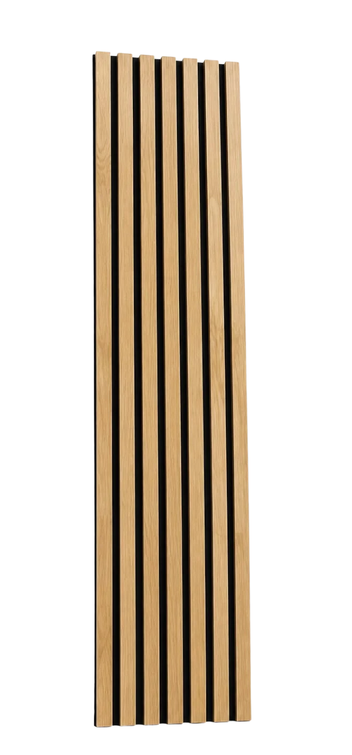Akustik-Wandpaneel Eiche Hell 275 × 60 cm