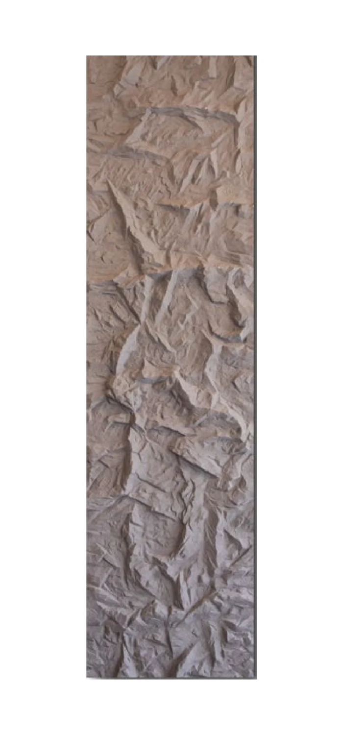 Rock Wandpaneel Lithos Anthrazit Steinoptik 60 x 290 cm 3 cm 1