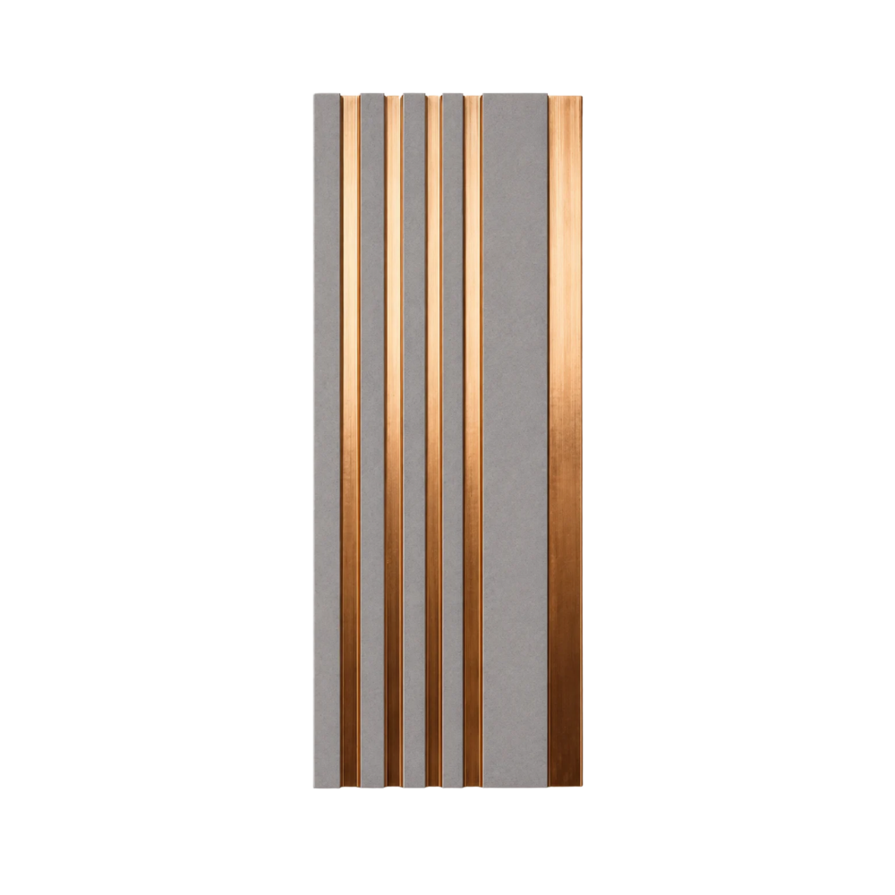 PS Wandpaneel Steingrau Bronze Linie 275 cm x 12 cm - AM1212-6 1