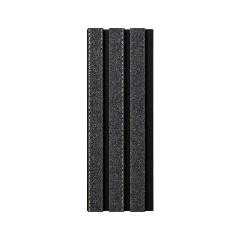 PS Wandpaneel Dunkelgrau Schwarzlinie 275 cm x 12 cm - AM1315-34 1