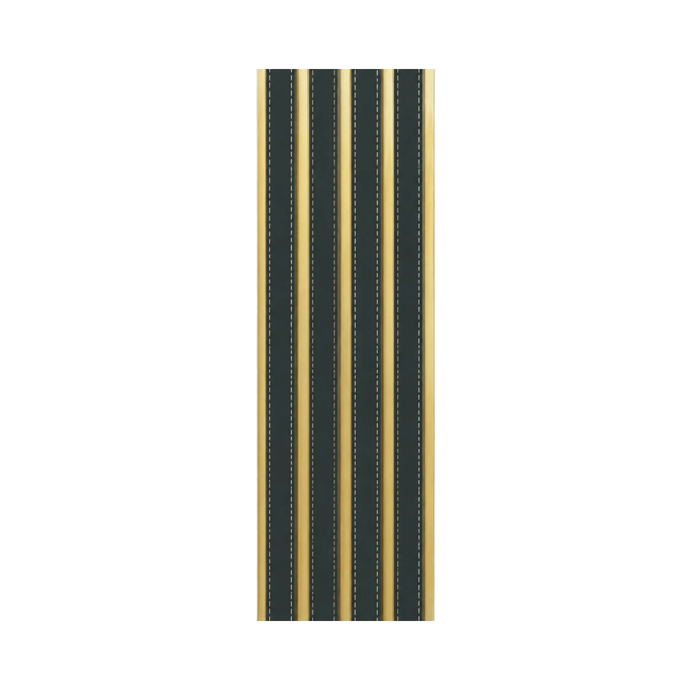 PS Wandpaneel Schwarz Goldlinie 275 cm x 12 cm - AM1315-32 1