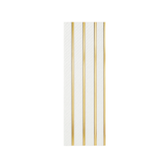 PS Wandpaneel Weiß Gold Breite Lamelle 275 cm x 16 cm - AM4801-39