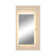 LED Ganzkörperspiegel – Rechteckiger Wandspiegel mit Hintergrundbeleuchtung 70*140