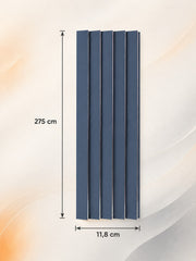 PS Wandpaneel Blaue Linienoptik 275 cm x 11,8 cm - AM1181-3