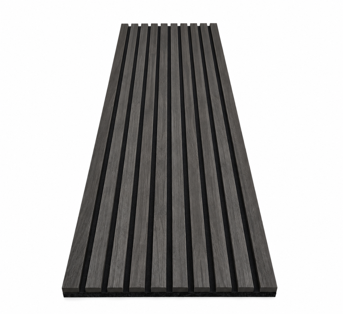 Premium Akustikpaneel Old Oak – Grauer Filz | 270 × 60