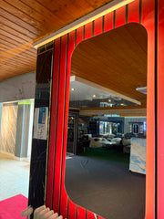 LED Design Spiegel mit abgerundeten Ecken – Modernes Wandspiegel mit Hintergrundbeleuchtung