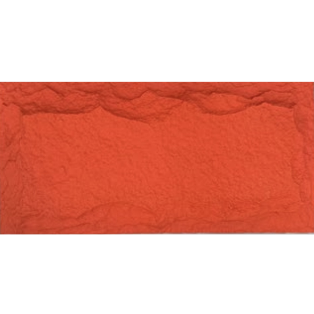 Rock Wandpaneel Rot Steinoptik 60 x 120 cm 6 cm 1