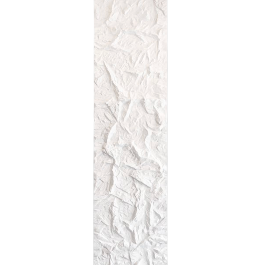 Rock Wandpaneel Lithos Weiß Steinoptik 60 x 290 cm 3 cm