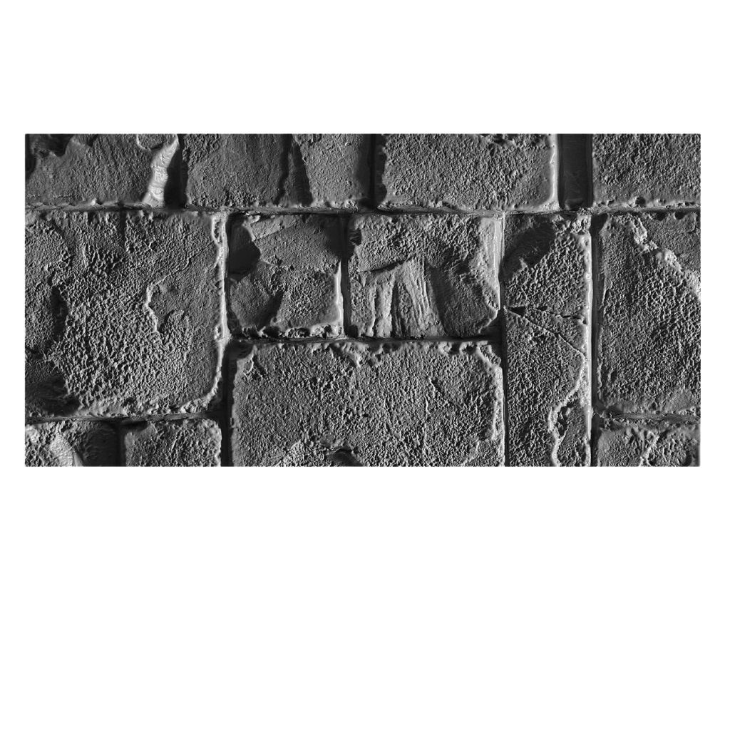 Rock Wandpaneel Mauersteinoptik Anthrazit 60 x 120 cm 4 cm 1